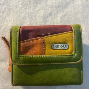 Amphora multicolored wallet